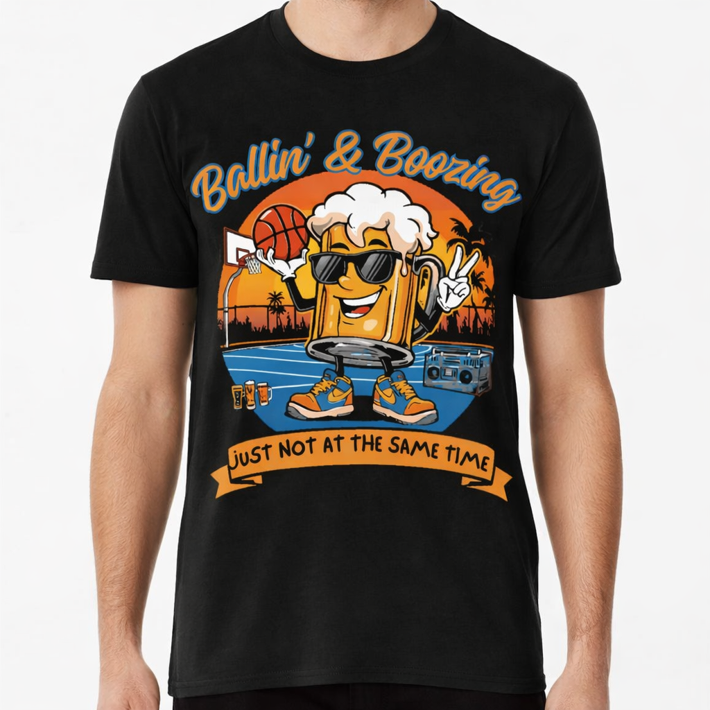Ballin’ & Boozin’ tee